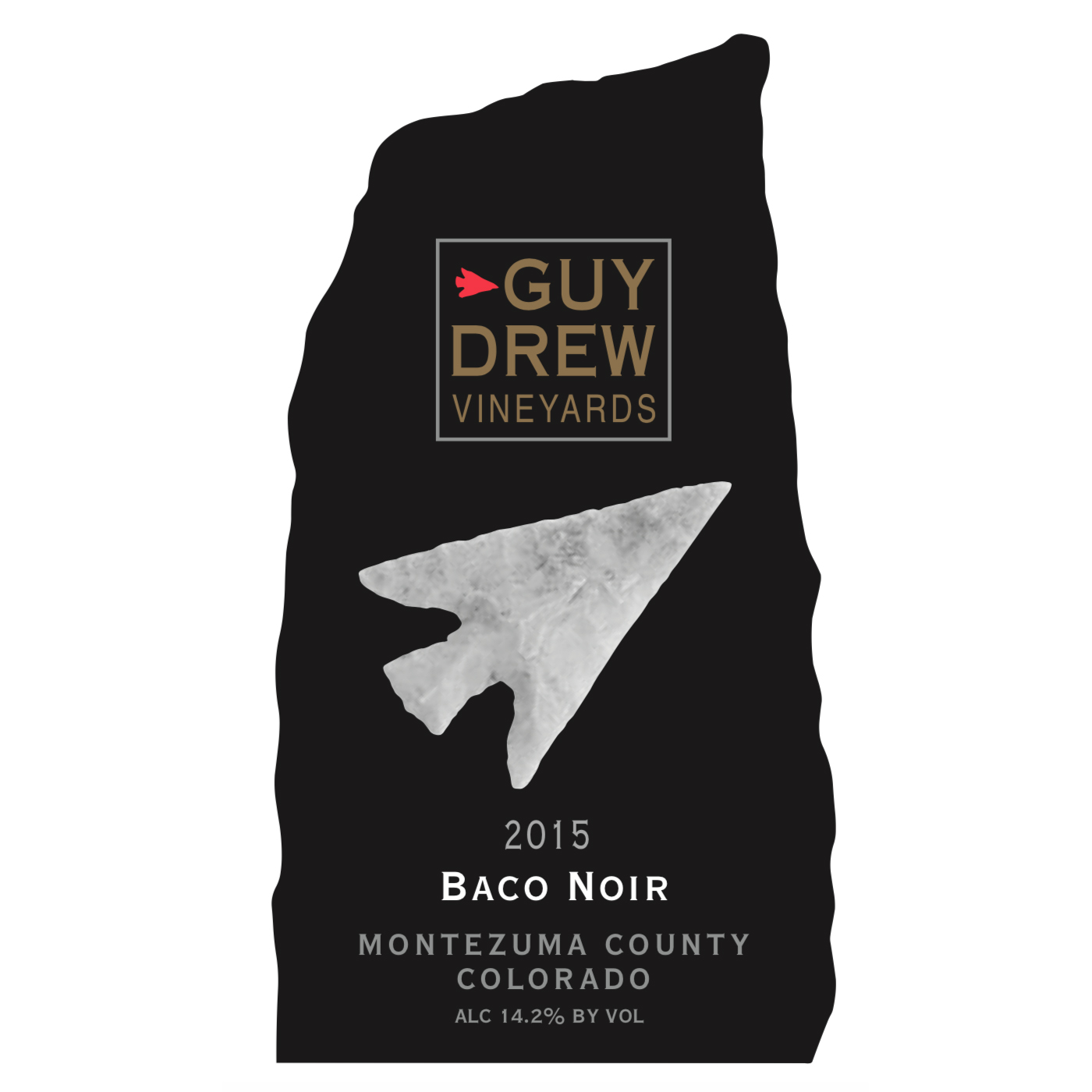 Guy Drew Baco Noir Front Label