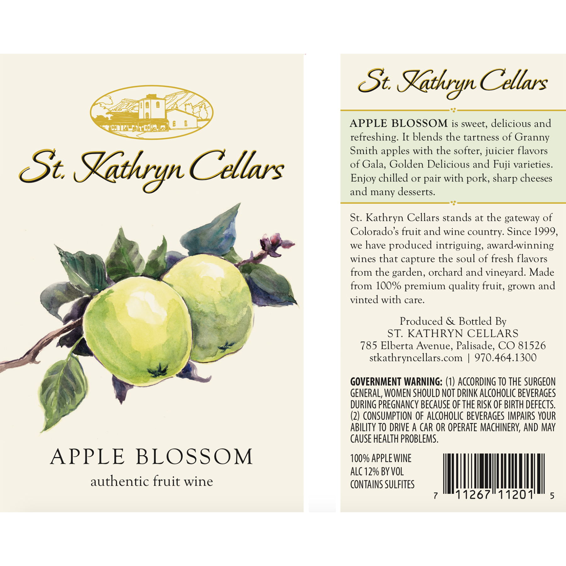 St. Kathryn Cellars label
